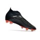 adidas Crampon Predator Edge + FG Noir Blanc Rouge