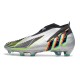 adidas Crampon Predator Edge + FG Argent Métallique Noi Jaune Solaire