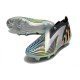 adidas Crampon Predator Edge + FG Argent Métallique Noi Jaune Solaire