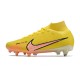 Nike Air Zoom Mercurial Superfly 9 Elite SG &nbsp;Lucent - Jaune Crépuscule Barely Grape