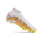 Nike Zoom Mercurial Superfly 9 Elite FG Blanc Rose Jaune