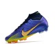 Nike Zoom Mercurial Superfly 9 Elite FG Violet Jaune