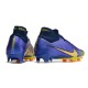 Nike Zoom Mercurial Superfly 9 Elite FG Violet Jaune