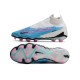 Nike Gripknit Phantom GX Elite DF FG Noir Volt Blanc Bleu Lumière