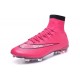 Chaussure de Football Nike Mercurial Superfly CR7 FG Terrain Sec Noir Rose