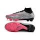 Nike Zoom Mercurial Superfly 9 Elite FG Argent Métallique Hyper Rose Noir