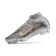 Nike Zoom Mercurial Superfly 9 Elite FG Argent Métallique