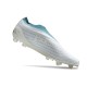 adidas Copa Pure+ FG Nouveau Blanc Gris Deux Bleu Seconde Main