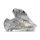 Nike Air Zoom Mercurial Vapor 15 Elite FG Argent Métallique Or