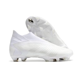 adidas Predator Accuracy + FG Crampons Blanc