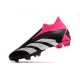 adidas Predator Accuracy + FG Crampons Noir Blanc Rose Equipe Choc