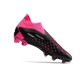 adidas Predator Accuracy + FG Crampons Noir Blanc Rose Equipe Choc