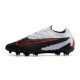 Nike Phantom GX Elite Link FG Noir Gris Rouge