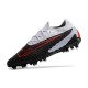 Nike Phantom GX Elite Link FG Noir Gris Rouge