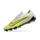 Nike Gripknit Phantom GX Elite FG Volt Très Pâle Gridiron Raisin Très Pâle