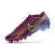 Nike Air Zoom Mercurial Vapor XV Elite AG KM Foncé Betterave Mtlc Vivid Or