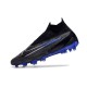 Nike Phantom GX Elite DF Link FG Noir Chrome Hyper Royal