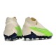 Nike Phantom GX Elite DF Link FG Vert Blanc