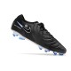 Nike Tiempo Legend 10 Elite FG Noir Chrome Hyper Royal