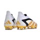 adidas Predator Accuracy + FG Crampons Blanc Or Noir