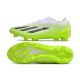 Crampon adidas X Crazyfast Messi.1 FG Blanco Negro Limón Lúcido