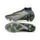 Nike Air Zoom Mercurial Superfly IX Elite FG Gris Noir Vert