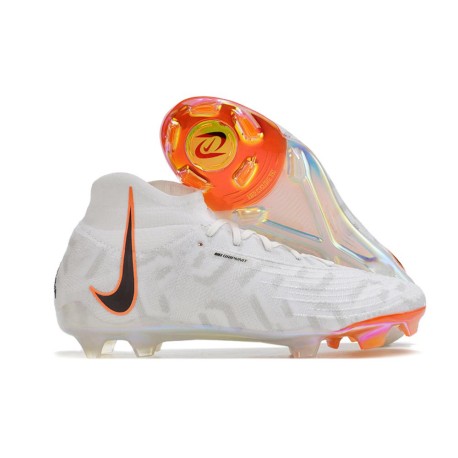 Nike Phantom Luna Elite FG Crampom Blanc Noir Orange Total