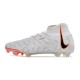 Nike Phantom Luna Elite FG Crampom Blanc Noir Orange Total