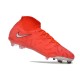 Nike Phantom Luna Elite FG Crampom Pourpre Blanc