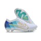Nouvel Nike Zoom Mercurial Vapor XV Elite FG Blanc Bleu Or