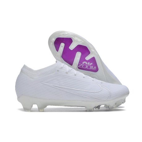 Nouvel Nike Zoom Mercurial Vapor XV Elite FG Blanc Violet
