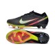 Nouvel Nike Zoom Mercurial Vapor XV Elite FG Noir Argentee