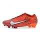 Nouvel Nike Zoom Mercurial Vapor XV Elite FG MDS Carmin Clair Ivoire Pâle Mandarine Vif