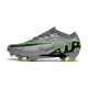 Nouvel Nike Zoom Mercurial Vapor XV Elite FG Gris Noir Vert