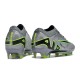 Nouvel Nike Zoom Mercurial Vapor XV Elite FG Gris Noir Vert