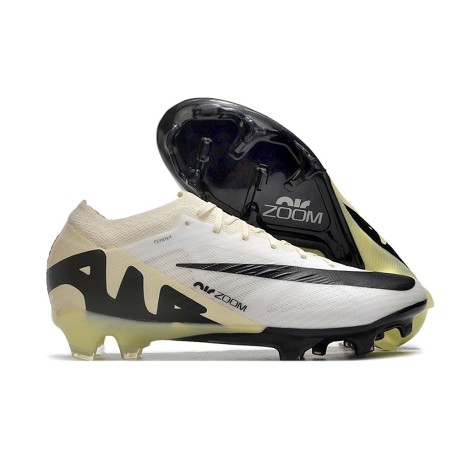 Nouvel Nike Zoom Mercurial Vapor XV Elite FG Blanc Noir