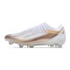 Crampon adidas X Crazyfast Messi.1 FG Blanc Cuivre Métallique