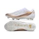 Crampon adidas X Crazyfast Messi.1 FG Blanc Cuivre Métallique