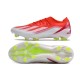 Crampon adidas X Crazyfast Messi.1 FG Rouge Blanc