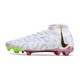 Nike Phantom Luna Elite FG Crampon X WWC Blanc Noir Or