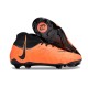 Nike Phantom Luna Elite FG Crampon Orange Noir