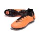 Nike Phantom Luna Elite FG Crampon Orange Noir