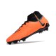 Nike Phantom Luna Elite FG Crampon Orange Noir