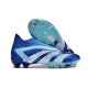 adidas Predator Accuracy + FG Crampons Royal Vif Blanc Bleu Bonheur