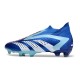 adidas Predator Accuracy + FG Crampons Royal Vif Blanc Bleu Bonheur