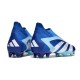 adidas Predator Accuracy + FG Crampons Royal Vif Blanc Bleu Bonheur