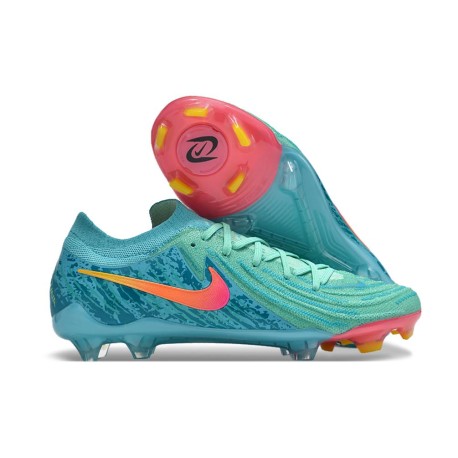 Nike Phantom Luna ii Elite Low FG Vert Lueur Noir