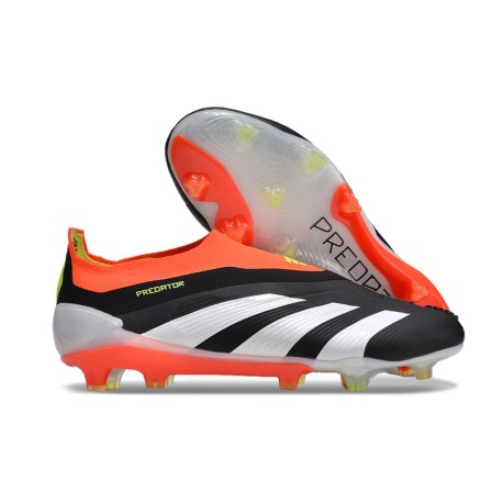 adidas Predator Elite LL FG Neuf Noir Banc Rouge Solaire