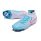 Chaussure Nike Phantom Luna 2 Elite FG Bleu Blanc Rose