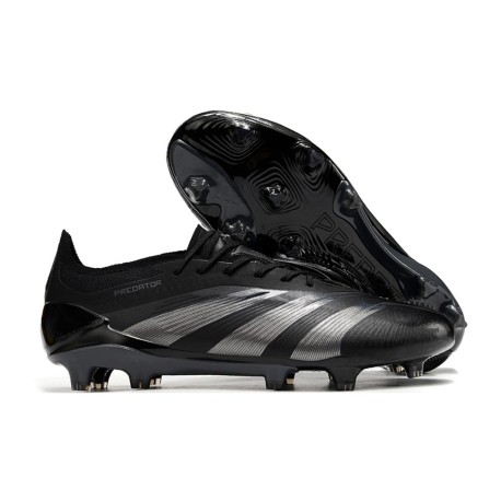 Crampon adidas Predator 24 Elite FG Nightstrike Pack Noir Carbone